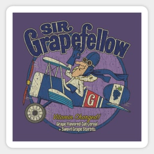 Sir Grapefellow 1972 Sticker